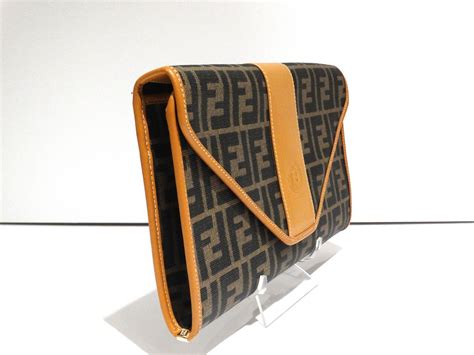 fendi pouch womens|Fendi vintage clutch.